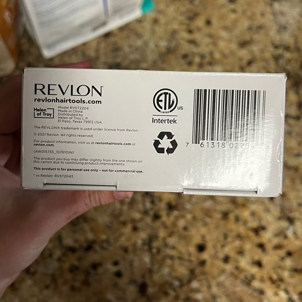 Revlon Copper Black Dual Plate Hair Straightener - Picture 3 of 3